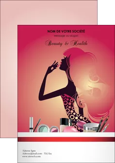 modele en ligne flyers cosmetique beaute coiffure soin MLGI22385
