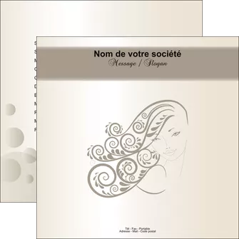 personnaliser maquette flyers institut de beaute beaute coiffure soin MLGI22667