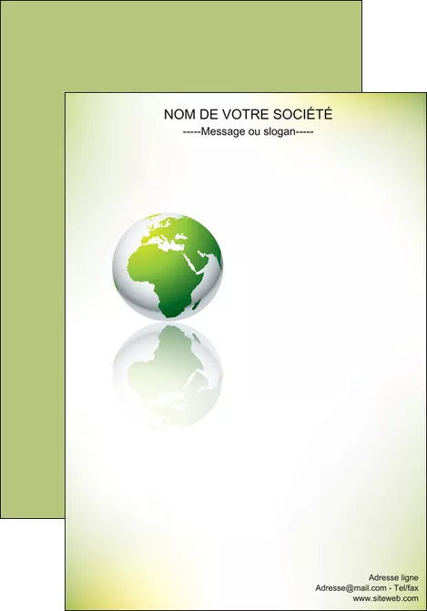 faire modele a imprimer affiche paysage nature nature verte ecologie MIFLU23547