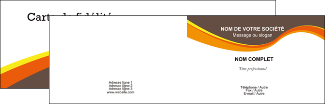 impression carte de visite structure contexture design simple MIF24631