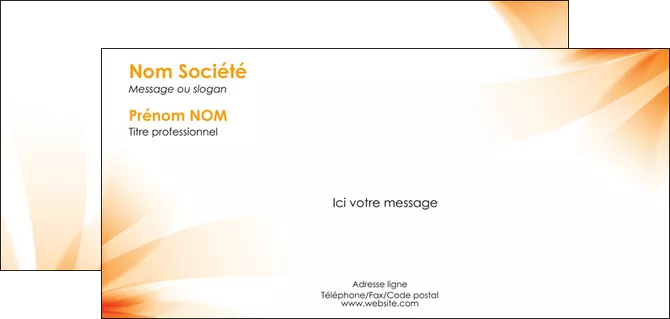 cree carte de correspondance structure contexture design simple MIFCH24855