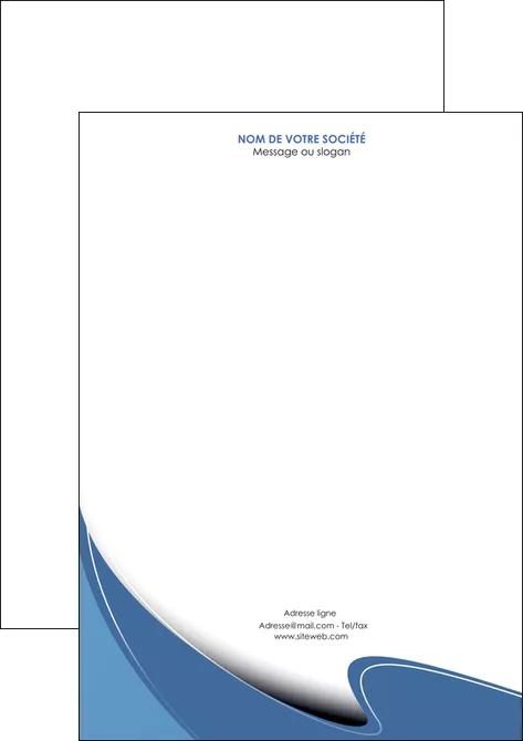 faire tete de lettre ure en  bleu pastel courbes fluides MLGI25295