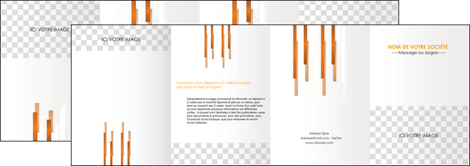 personnaliser maquette depliant 4 volets  8 pages  textures contextures structures MIF25517