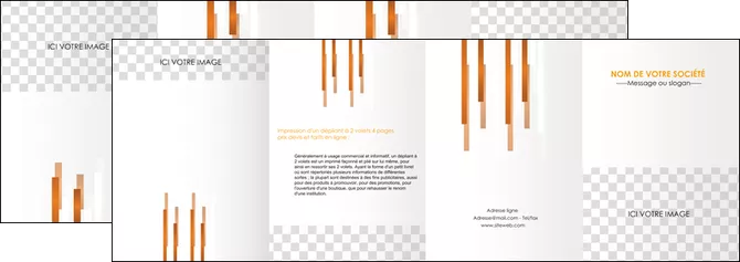 personnaliser maquette depliant 4 volets  8 pages  textures contextures structures MLIGLU25517