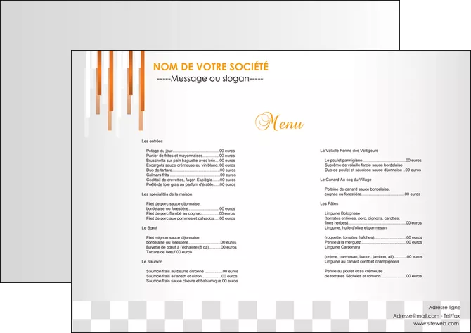 impression set de table textures contextures structures MIFBE25519