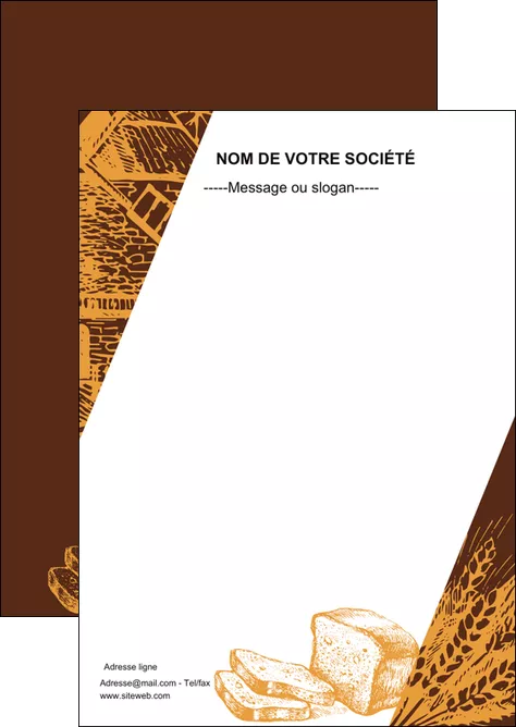 exemple flyers boulangerie boulangerie boulanger boulange MIFBE25591