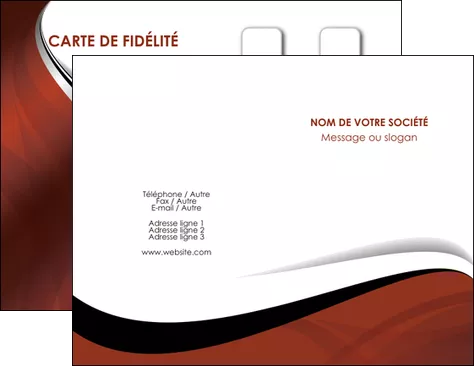 imprimer carte de visite texture contexture structure MIFCH25633