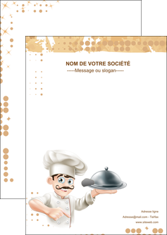 exemple flyers boulangerie restaurant restauration restaurateur MIF25819