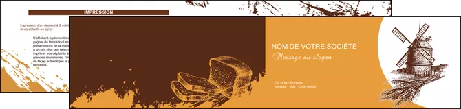 creer modele en ligne depliant 2 volets  4 pages  boulangerie boulanger boulange MIFLU25875