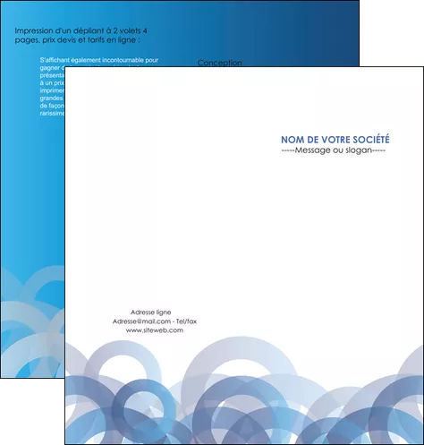 personnaliser modele de depliant 2 volets  4 pages  texture contexture structure MLGI25891