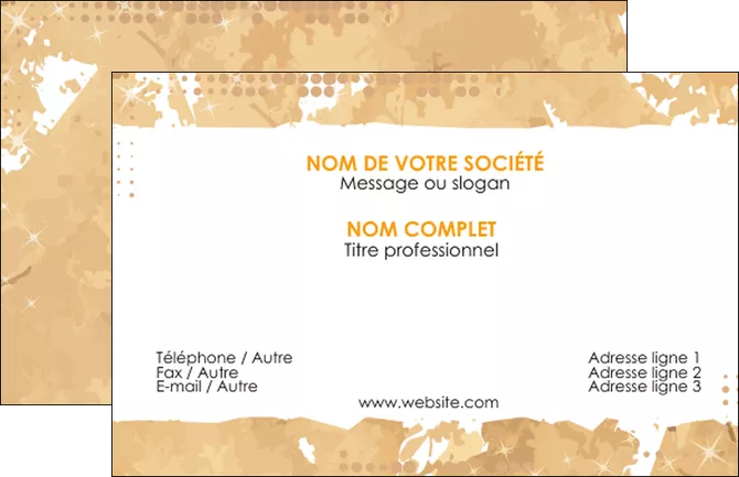 personnaliser maquette carte de visite texture structure contexture MLIGLU25943