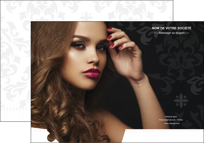modele en ligne pochette a rabat cosmetique coiffure salon salon de coiffure MLGI26055