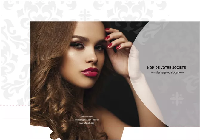 creer modele en ligne pochette a rabat cosmetique coiffure salon salon de coiffure MLGI26079