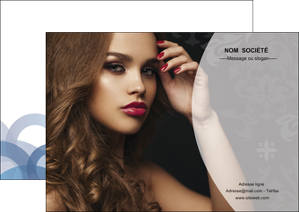 modele flyers cosmetique coiffure salon salon de coiffure MFLUOO26097