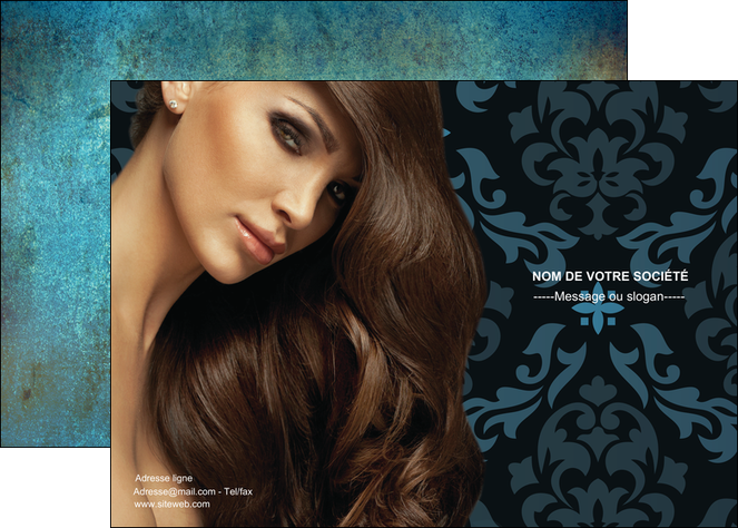 imprimerie affiche centre esthetique  coiffure salon de coiffure beaute MID26295