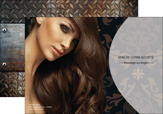 creation graphique en ligne affiche centre esthetique  coiffure coiffeur coiffeuse MLGI26315