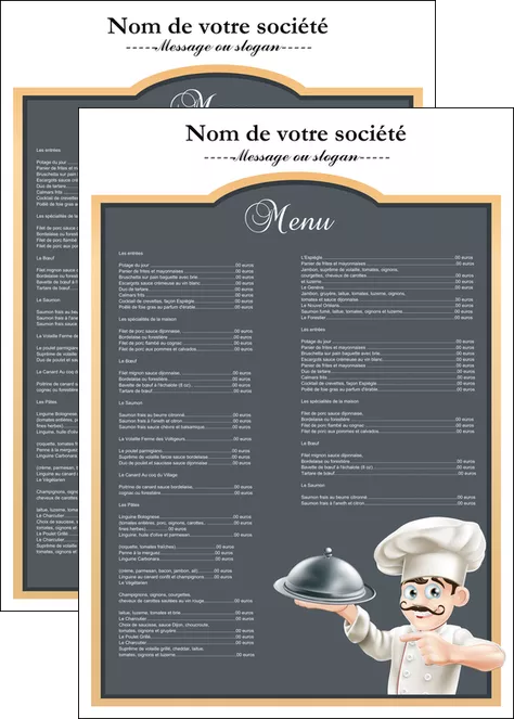 modele affiche metiers de la cuisine c MIFLU26549
