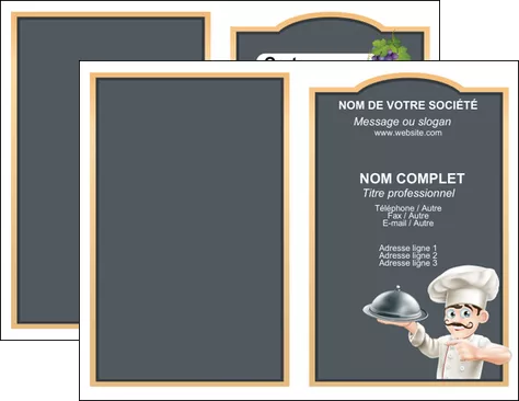 faire carte de visite metiers de la cuisine c MIFBE26557