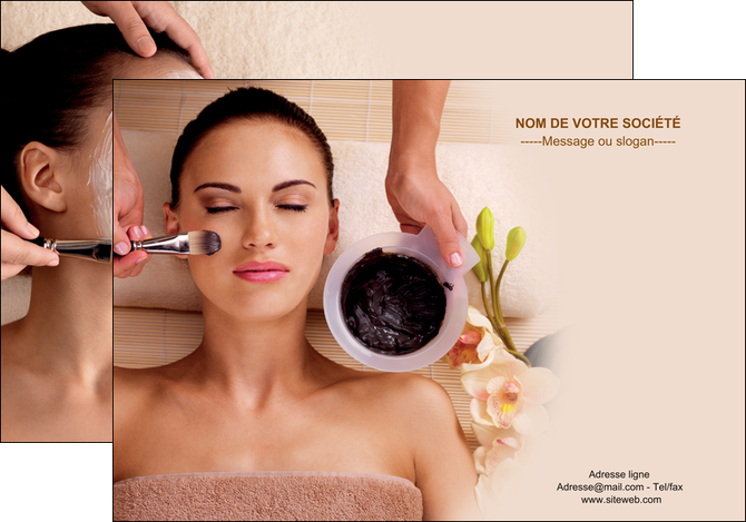 maquette en ligne a personnaliser affiche cosmetique masque masque du visage soin du visage MLGI26969