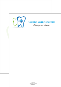 imprimerie affiche dentiste dents dentiste dentier MIFCH26997