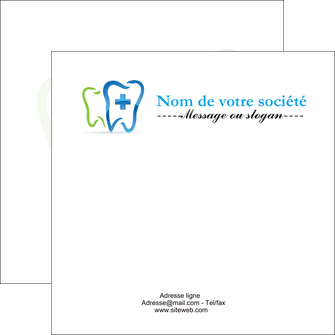 modele en ligne flyers dentiste dents dentiste dentier MIFCH27003