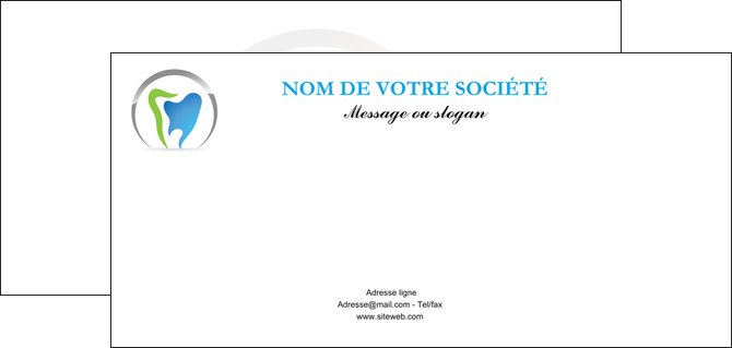 impression flyers dentiste dents soins dentaires caries MIFCH27117