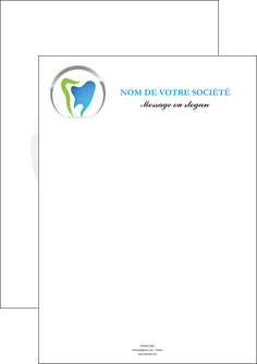 exemple affiche dentiste dents soins dentaires caries MIDLU27125