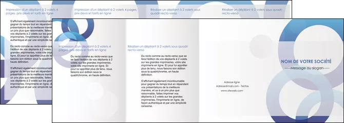 exemple depliant 4 volets  8 pages  texture contexture structure MIFCH27239