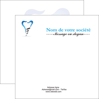 exemple flyers dentiste dents soins dentaires caries MIF27295