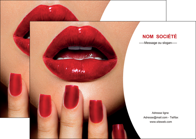 imprimer flyers centre esthetique  ongles vernis vernis a ongles MIFLU27357