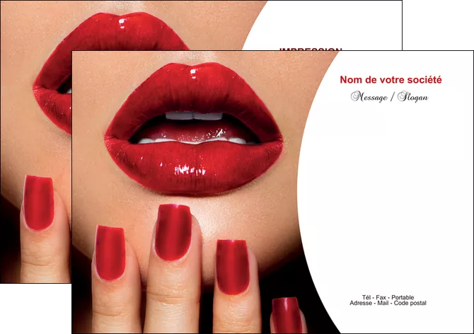 imprimer flyers centre esthetique  ongles vernis vernis a ongles MIS27359