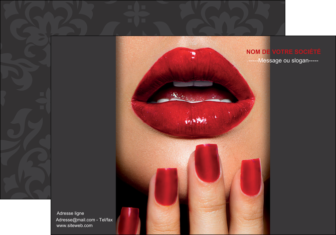 imprimer affiche cosmetique ongles vernis vernis a ongles MIDLU27421