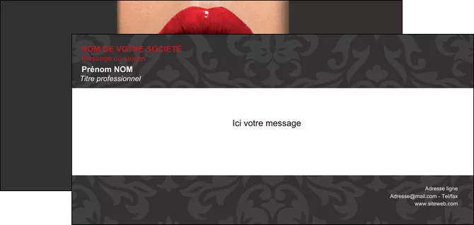 maquette en ligne a personnaliser carte de correspondance cosmetique ongles vernis vernis a ongles MLGI27423