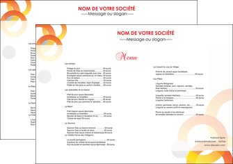 imprimer set de table restaurant menu restaurant restaurant francais MID27647