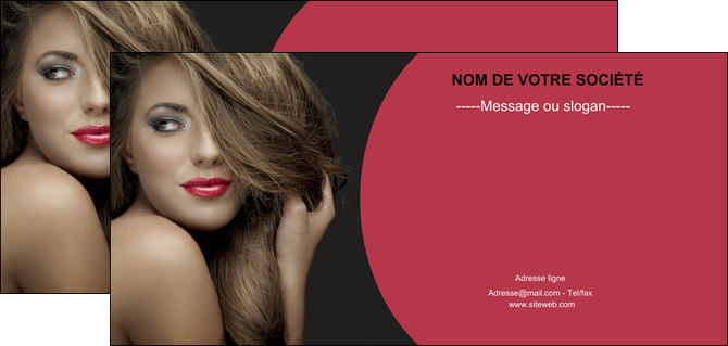 modele en ligne flyers centre esthetique  cheveux coiffure salon de coiffure MIDLU27943