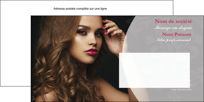 creer modele en ligne enveloppe cosmetique coiffure salon salon de coiffure MIDCH28047