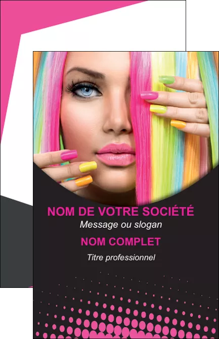 faire carte de visite centre esthetique  coiffure coiffeur coiffeuse MIFCH28313