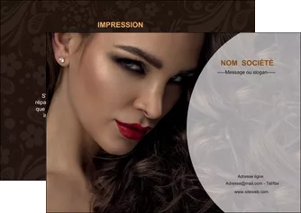 creation graphique en ligne flyers cosmetique beaute bien etre coiffure MLGI28807