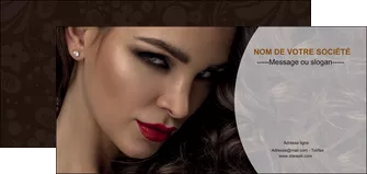 impression flyers cosmetique beaute bien etre coiffure MLGI28815