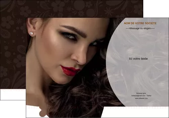 maquette en ligne a personnaliser pochette a rabat cosmetique beaute bien etre coiffure MLGI28823