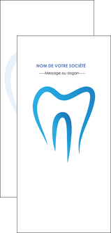 exemple flyers dentiste dents dentiste dentier MIFCH29001