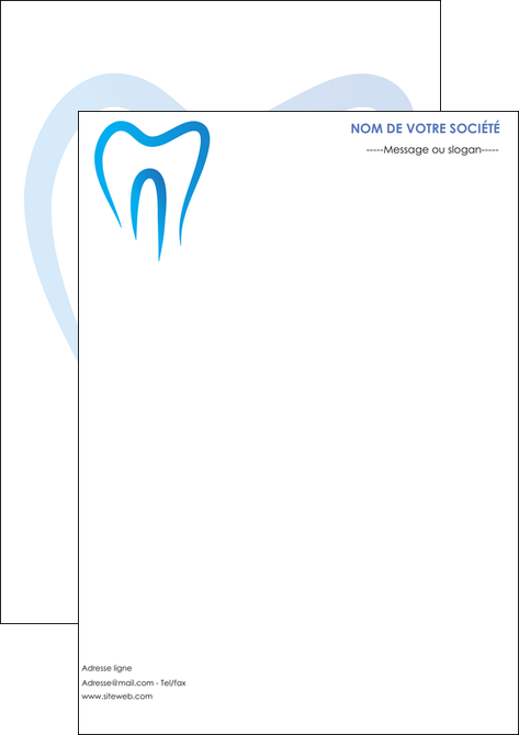 imprimer affiche dentiste dents dentiste dentier MFLUOO29007
