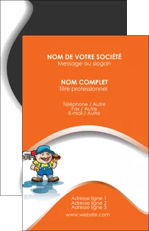 faire carte de visite plomberie plombier plomberie travail MLGI29055