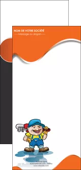 imprimer flyers plomberie plombier plomberie travail MLGI29071