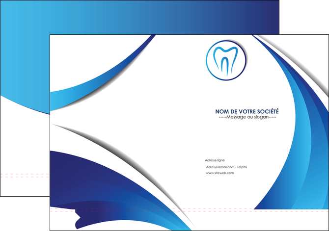 modele pochette a rabat dentiste dents dentiste dentier MIFCH29129