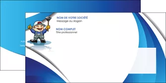 faire enveloppe construction plombier plomberie travail MLGI29283