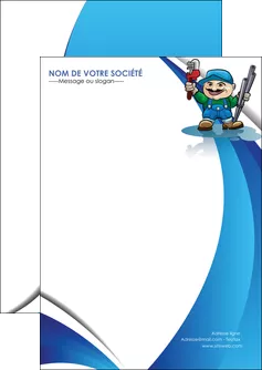 cree flyers plomberie plombier plomberie travail MLGI29407