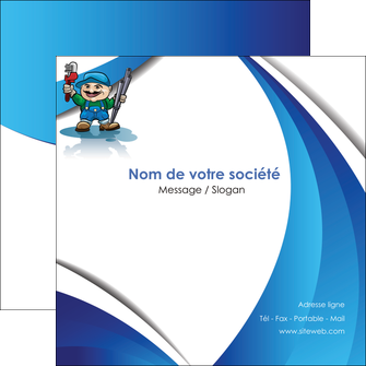 cree flyers plomberie plombier plomberie travail MLGI29411