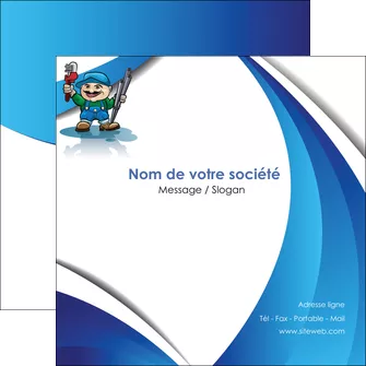 cree flyers plomberie plombier plomberie travail MLGI29411