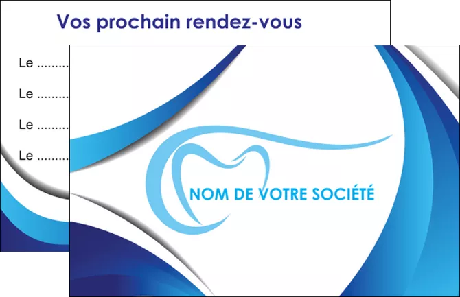 imprimerie carte de visite dentiste dents dentiste dentisterie MLIGLU29929